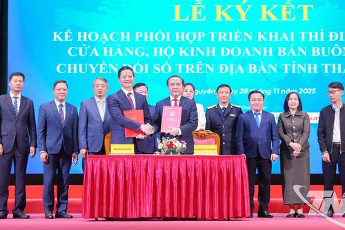 Thái Nguyên triển khai thí điểm hỗ trợ hộ kinh doanh chuyển đổi số