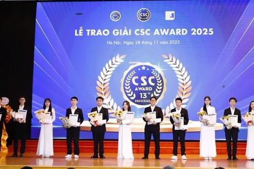 Giải thưởng CSC Award lần thứ 13: Tôn vinh sinh viên xuất sắc ngành Xây dựng