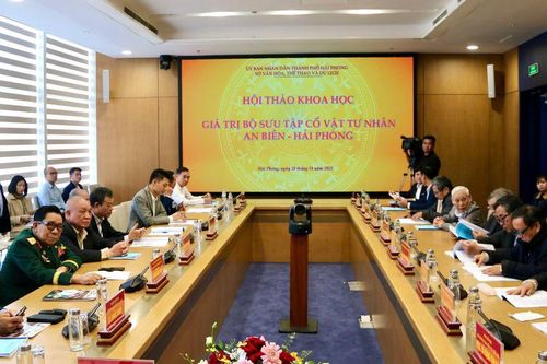 Hải Phòng: Tổ chức Hội thảo khoa học về giá trị bộ sưu tập cổ vật tư nhân An Biên