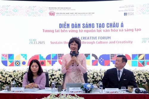 Diễn đàn Sáng tạo châu Á 2025: Tương lai bền vững từ nguồn lực văn hóa và sáng tạo