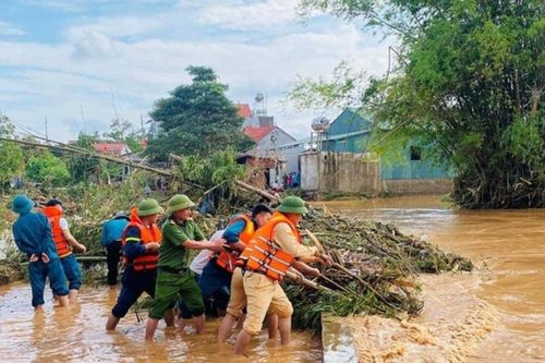 Lực lượng Công an nhân dân chủ động phòng, tránh, ứng phó bão số 15 năm 2025