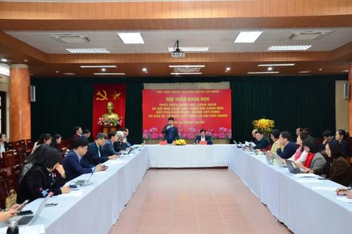 Phát huy vai trò đột phá chiến lược của khoa học, công nghệ, đổi mới sáng tạo trong xây dựng và bảo vệ Tổ quốc