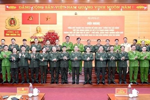 Bộ Công an tổng kết thanh tra chuyên đề và quán triệt Luật Thanh tra năm 2025