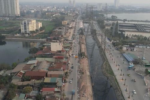 Dự án thi công đường Tam Trinh vẫn ngổn ngang