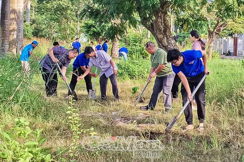 Ra quân trồng cây, chỉnh trang đô thị