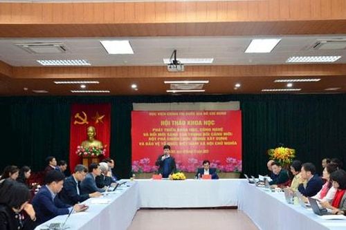 Phát huy sức mạnh của khoa học công nghệ, đổi mới sáng tạo trong công cuộc xây dựng và bảo vệ Tổ quốc