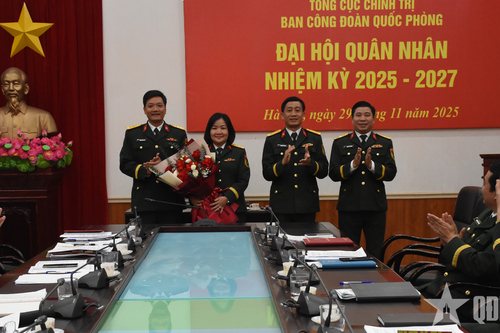 Ban Công đoàn Quốc phòng tổ chức thành công Đại hội quân nhân nhiệm kỳ 2025-2027
