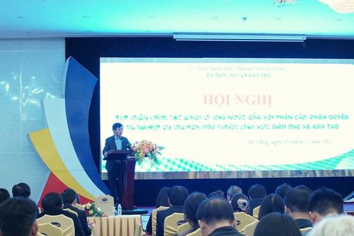 Đà Nẵng tập huấn công tác quản lý giáo dục cho cán bộ 93 xã, phường