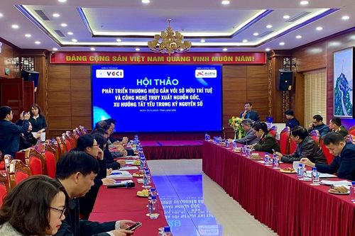 VCCI tổ chức hội thảo phát triển thương hiệu gắn với sở hữu trí tuệ ở Lạng Sơn: Truy xuất nguồn gốc là xu thế tất yếu