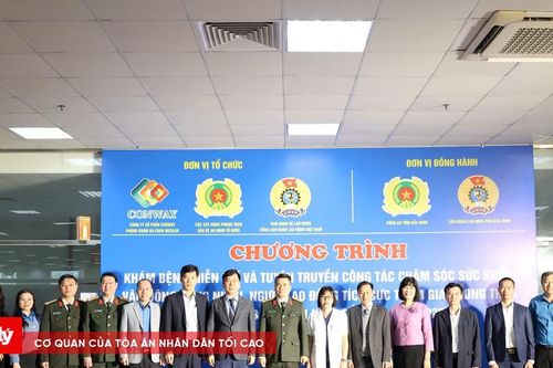 Khám sức khỏe miễn phí cho công nhân ở Bắc Ninh