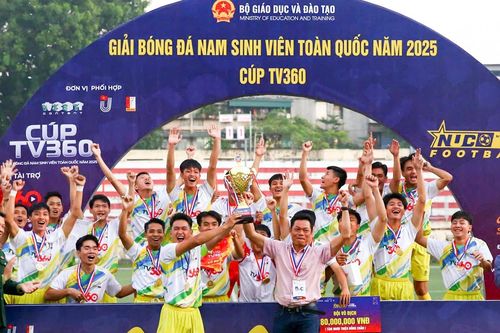 Đại học Huế vô địch giải bóng đá Sinh viên toàn quốc 2025