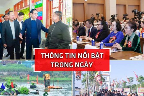 Nghệ An: Thông tin nổi bật ngày 29/11