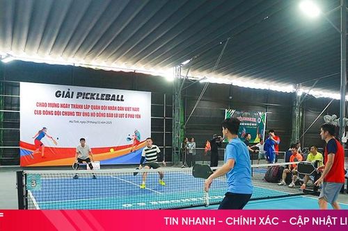 Tổ chức giải Pickleball ủng hộ đồng bào tỉnh Đắk Lắk 100 triệu đồng