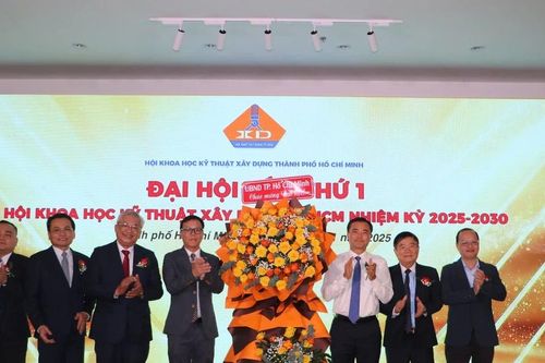 Ông Lê Như Thạch làm Chủ tịch Hội Khoa học Kỹ thuật Xây dựng Thành phố Hồ Chí Minh