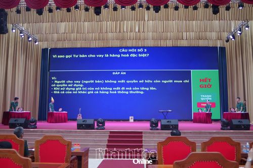 Trường Sĩ quan Thông tin tổ chức hội thi Olympic các môn khoa học Mác - Lênin, tư tưởng Hồ Chí Minh