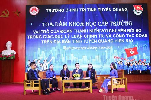 Thúc đẩy chuyển đổi số trong giáo dục lý luận chính trị và công tác Đoàn