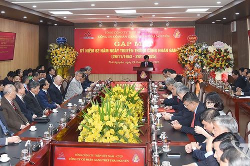 Gặp mặt kỷ niệm 62 năm Ngày truyền thống Công nhân Gang thép