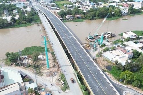 Cầu Mộc Hóa thông xe, tăng liên kết giao thông ở xã biên giới Tây Ninh