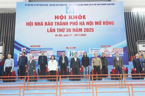 Hội khỏe Hội Nhà báo TP. Hà Nội 2025 khép lại thành công sau hai ngày tranh tài sôi nổi
