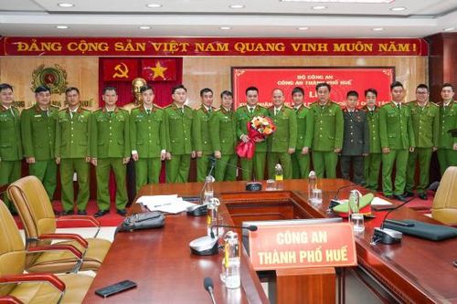 Công an TP Huế xuất quân làm nhiệm vụ hợp tác quốc tế phòng, chống tội phạm ma túy