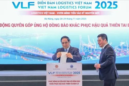Thủ tướng dự diễn đàn logistics Việt Nam 2025