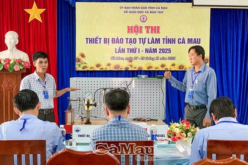 Thiết bị đào tạo tự làm tại trường nghề: Giải pháp tiết kiệm và hiệu quả