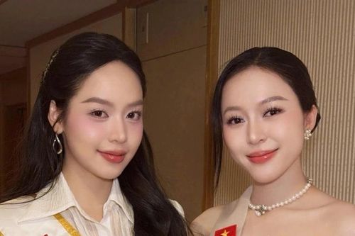 Hoa hậu Thanh Thủy ghi điểm nhờ hành động này dành cho Kiều Duy trong hậu trường