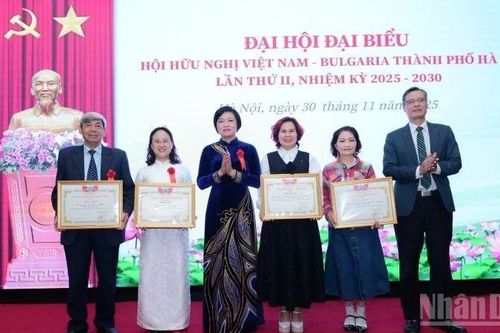 Đại hội đại biểu Hội Hữu nghị Việt Nam-Bulgaria thành phố Hà Nội lần thứ II