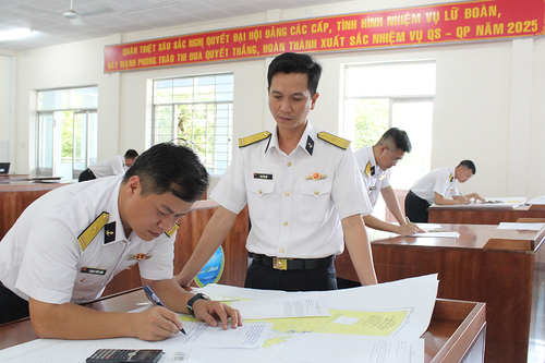 Hội thao chuyên ngành Hàng hải tại Lữ đoàn 171