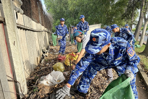 Vùng Cảnh sát biển 3 ra quân 'Ngày Chủ nhật xanh'