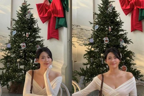 Minh Trang khoe nhan sắc trong veo, dịu dàng đón Giáng sinh