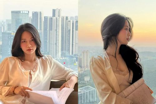 Hot girl Lê Bống khoe nhan sắc 'nàng thơ' tại Trung Quốc, visual dịu dàng