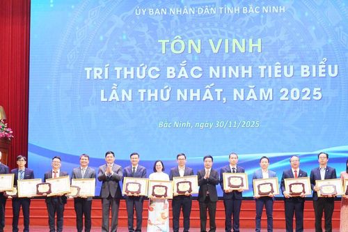 68 cá nhân được tôn vinh trí thức tiêu biểu của tỉnh Bắc Ninh