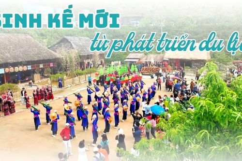 Sinh kế mới từ phát triển du lịch