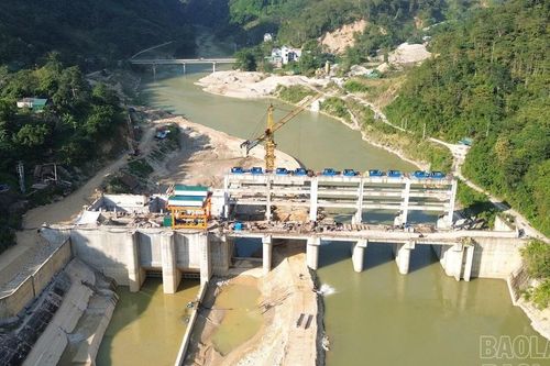 Đảm bảo an toàn lao động trên công trường thủy điện Si Ma Cai