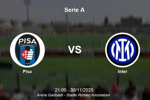 Nhận định Pisa vs Inter - Serie A