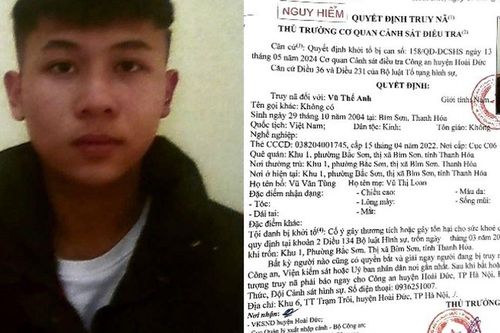 Công an Hà Nội truy nã Vũ Thế Anh, Bùi Anh Tuấn, vì sao?