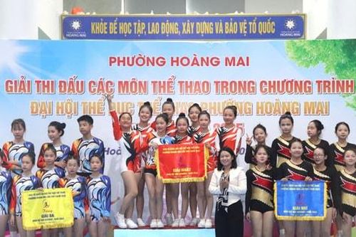 Hoàng Mai: Hoàn thành 6/8 môn thi đấu tại Đại hội Thể dục thể thao phường
