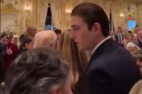 Chiều cao của Barron Trump gây sốt