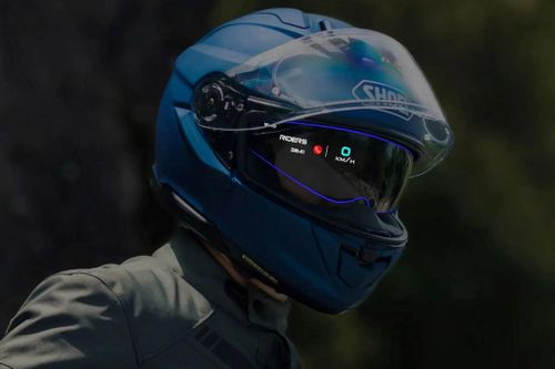 Mũ bảo hiểm kiểu Iron Man cho người điều khiển môtô
