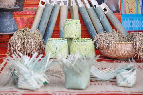 Người Mường bảo tồn nghề đan lát thủ công