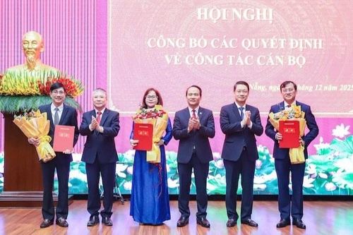 Đà Nẵng phân công, điều động, bổ nhiệm nhiều cán bộ chủ chốt