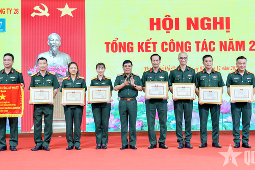 Tổng công ty 28 hoàn thành toàn diện các chỉ tiêu đề ra