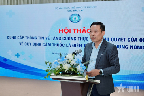 Thuốc lá điện tử, thuốc lá nung nóng: Mối đe dọa trực tiếp đến sức khỏe của thanh thiếu niên