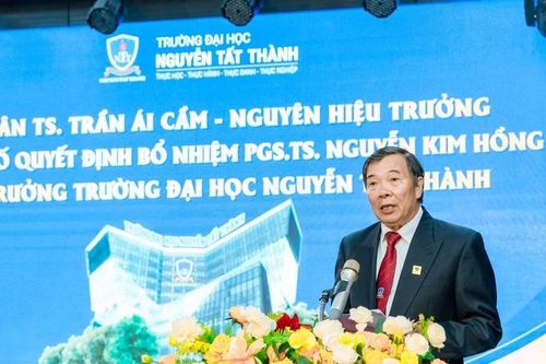 Nguyên hiệu trưởng trường sư phạm hàng đầu cả nước làm hiệu trưởng Trường ĐH Nguyễn Tất Thành