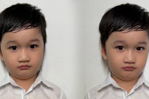 Con trai Hà Trí Quang gây chú ý với vẻ ngoài giống hệt bố
