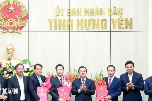 Tỉnh Hưng Yên điều động, bổ nhiệm cán bộ lãnh đạo các sở, ngành