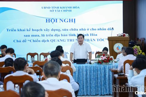Nỗ lực hoàn thành xây dựng nhà ở cho người dân vùng lũ trước 31-12