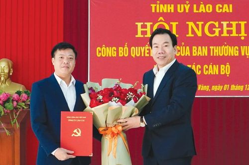 Đồng chí Triệu Tòn Triệu giữ chức Bí thư Đảng ủy xã Mỏ Vàng, nhiệm kỳ 2025 - 2030