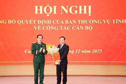 Đồng chí Lý Xuân Thành giữ chức Bí thư Đảng ủy xã Cao Sơn nhiệm kỳ 2025 - 2030